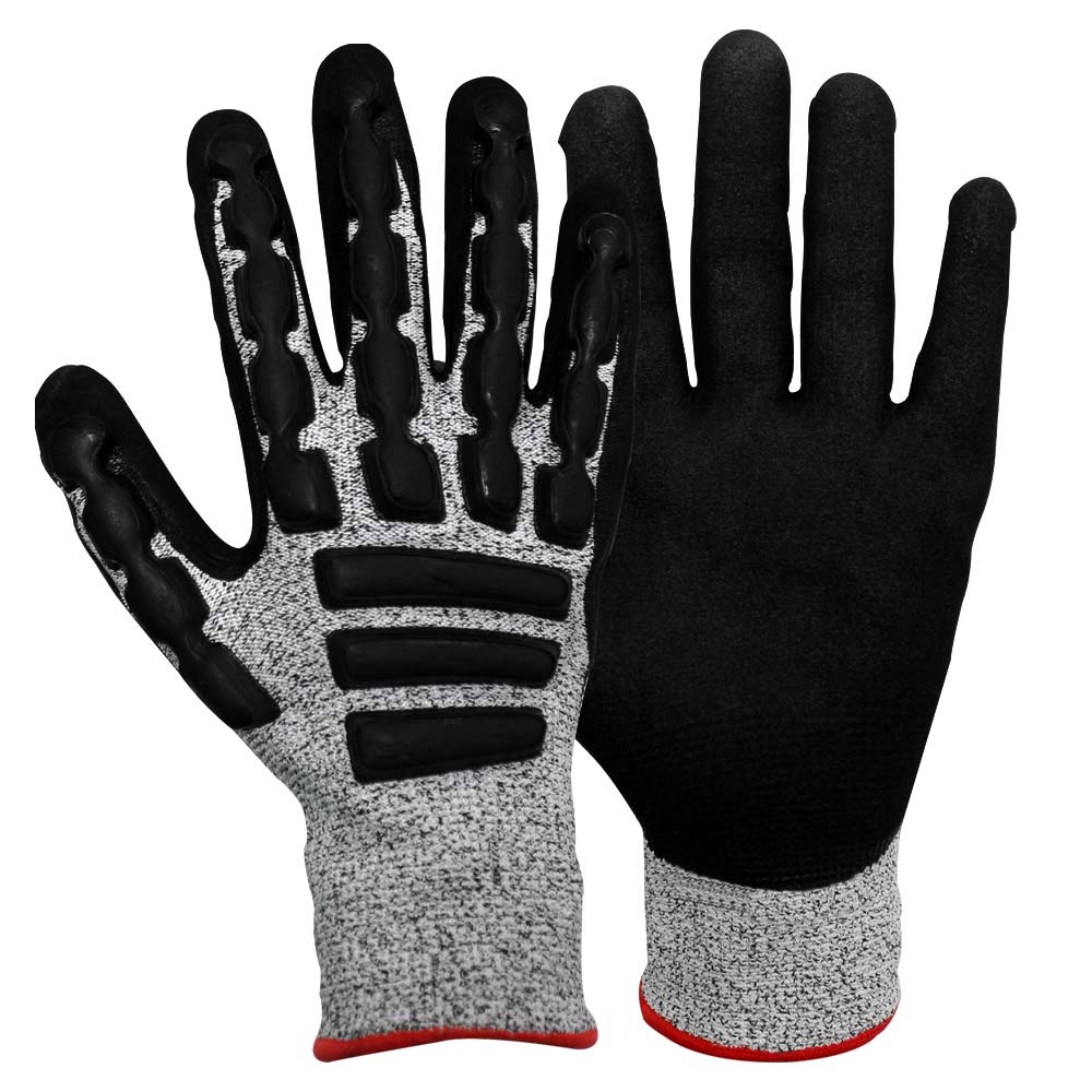 Guante Multiflex Cut 5 Impact Nitrilo Steelpro