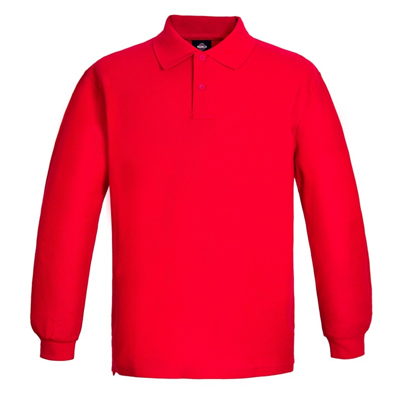 Polera Polo Manga Larga Hombre