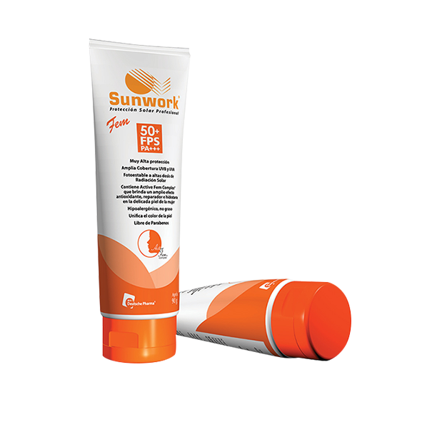 Protector Solar Sunwork FEM 90 gr