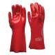 Guante Pvc 14 -35 Cm. Rojo Steelpro